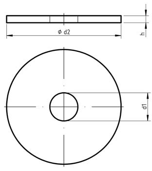 DIN 440 R Washers for use in timber constructions DIN 440 R Washers for use in timber constructions