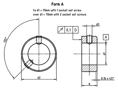DIN 705 A DIN 705 A